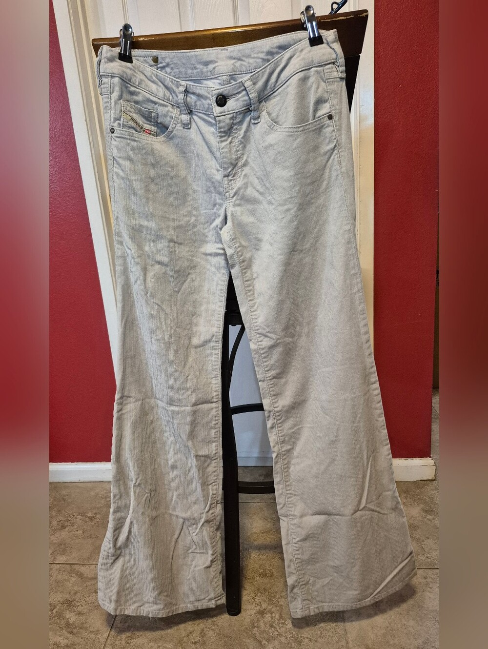 Preloved Diesel Beige Corduroy Jeans